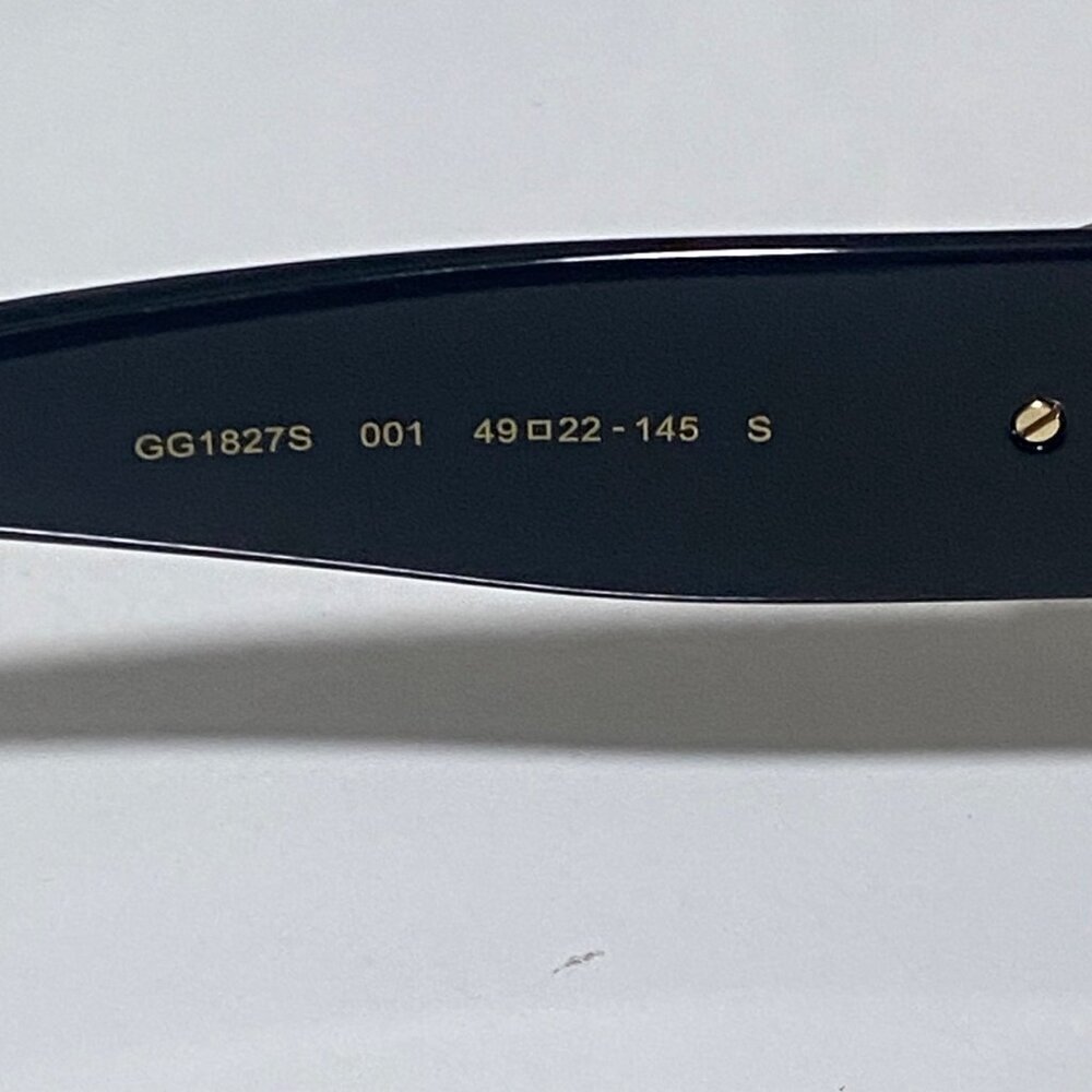 NEW GUCCI Cat-eye Frame Sunglasses GG1827S in Black - Picture 6 of 6